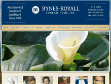 Tablet Screenshot of bynesroyall.com